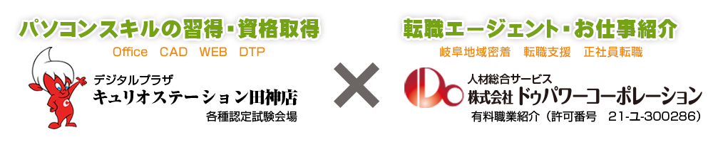 デジタルプラザ　キュリオステーション田神店と株式会社ドゥパワーコーポレーションのコラボ画像